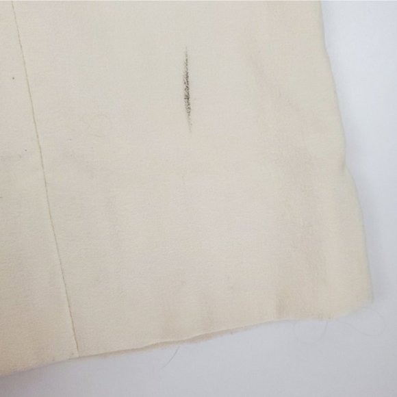 1960s handmade wedding dress with lace applique - Picture 10 of 12